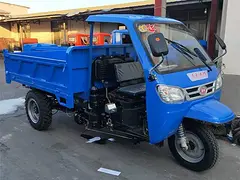 农用柴油三轮车自卸翻斗运输车后工地专用三马子蹦蹦车