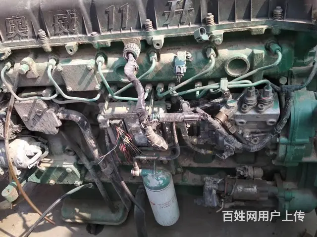 二手潍柴430马力发动机，重汽搅拌车，东风天龙拆车 - 图片 4