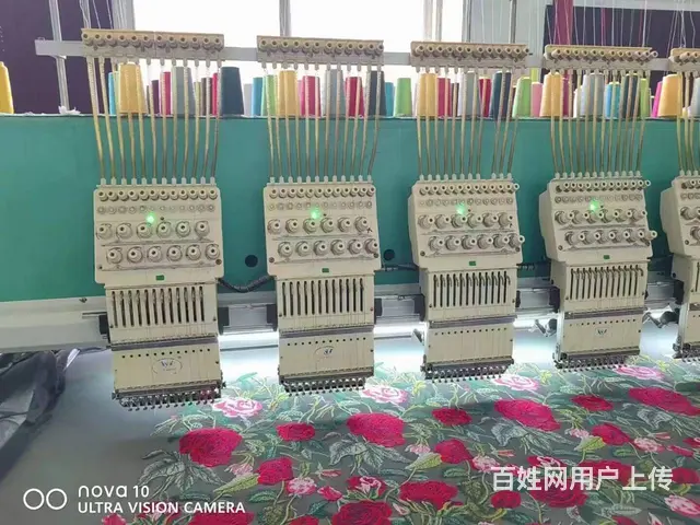 出售越旺12针35头330头距电脑高速机 - 图片 2