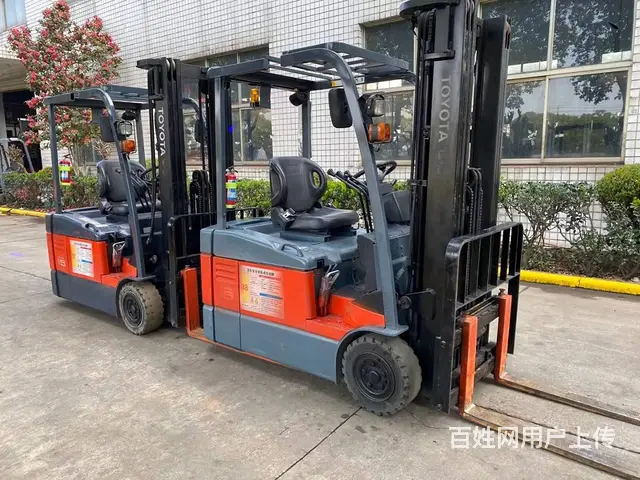 二手1吨交流电动叉车，仓储二手叉车带手续 - 图片 2