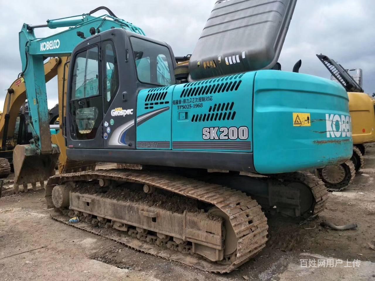 本地急转日本原装进口神钢200二手挖掘机