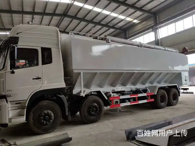 大中小型散装饲料运输车厂家直销国六饲料车市场报价 - 图片 9