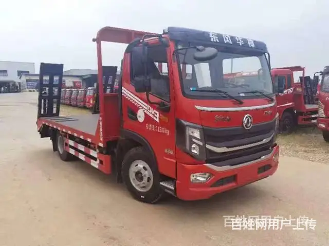 专拉小挖东风单桥挖机拖车平板车 厂家报价 - 图片 8