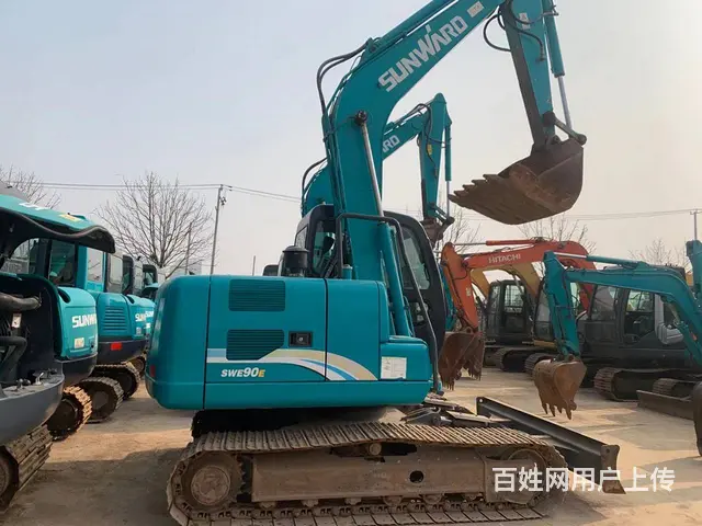急售精品二手挖掘机山河智能90，车况好价格优惠土方 - 图片 1