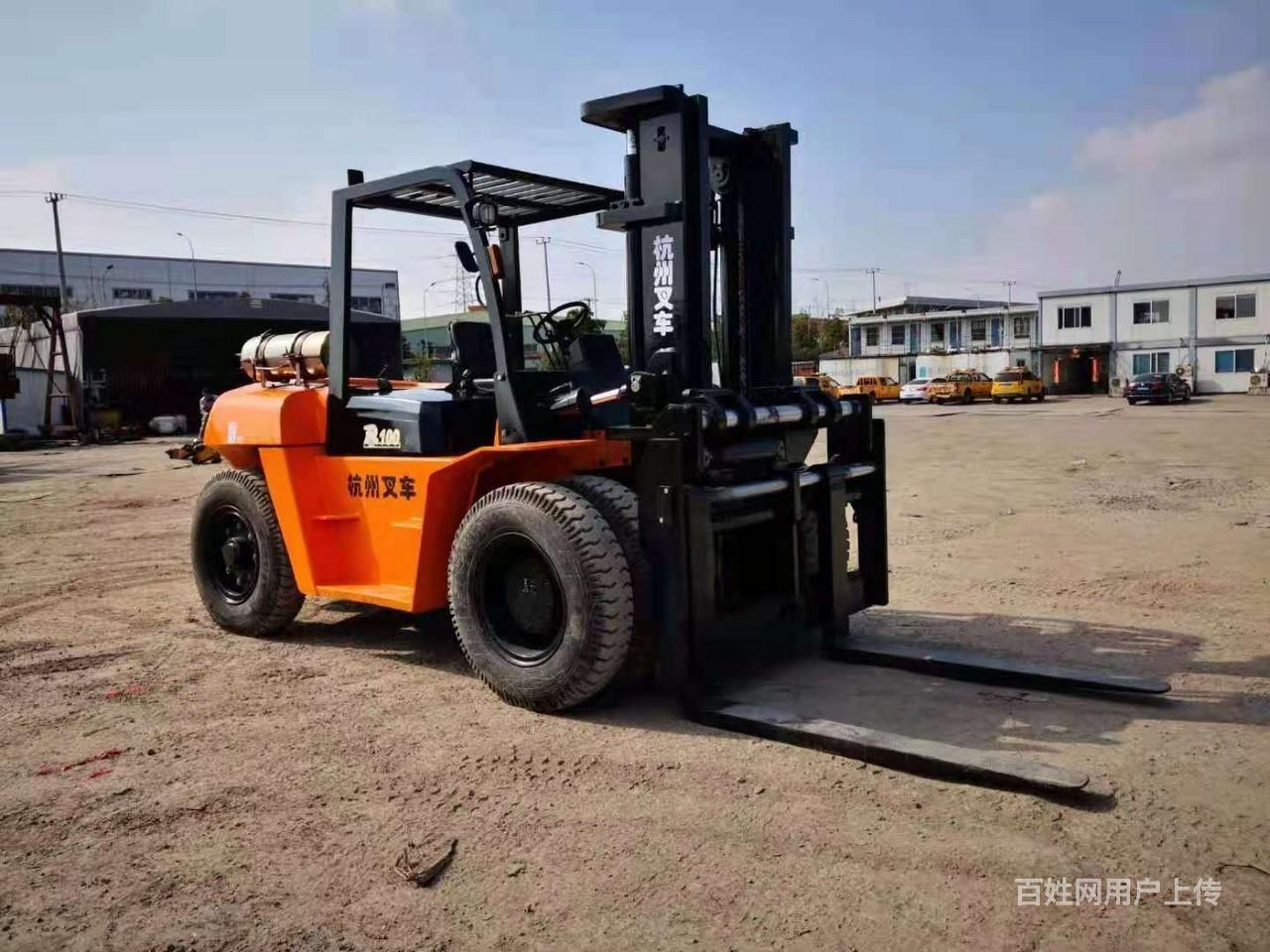 二手杭州大叉車八噸十噸幹活車低價轉讓包運輸