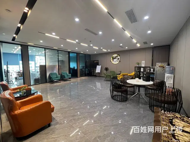 寰宇中心豪华装修(带家具拎包办公)260平适合各种企业！江景 - 图片 1