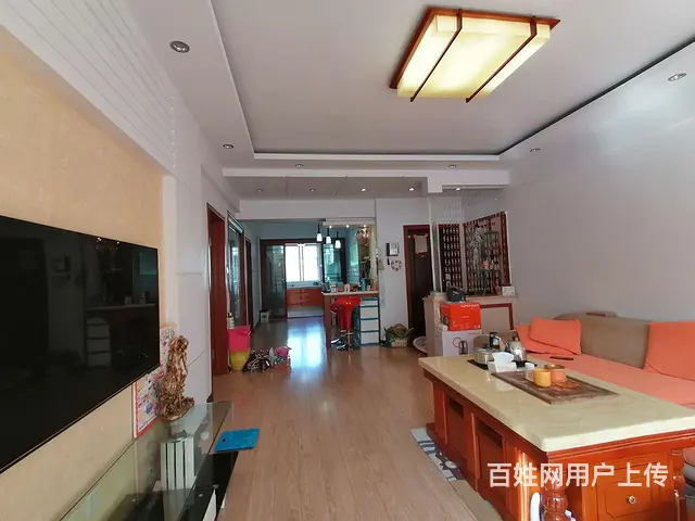 万达附近六中红旗路学区富祥御园三楼94平两室通厅精装修带家具 - 图片 4