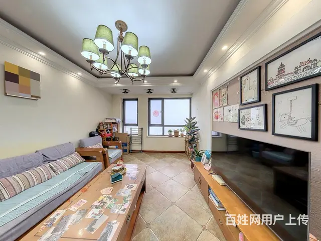 保利南厅双南卧，实木精装修，高楼层视野开阔，带小棚 - 图片 1