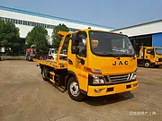 国六蓝牌骏铃道路救援车可分期包上户