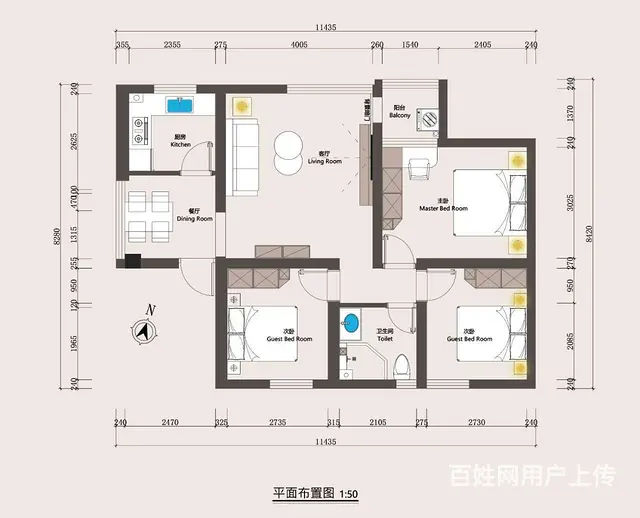 近南屏华发商都 坦洲 东城四季 精装3房 全新未入住 - 图片 10