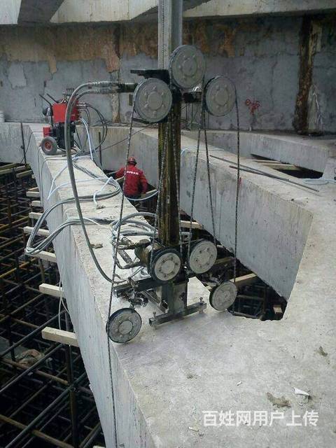 石家庄绳锯切割 混凝土切割 顶板切割