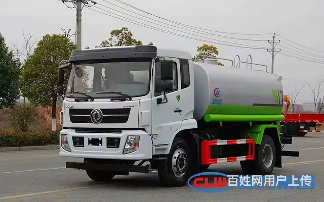 国六东风12吨洒水车 喷雾降尘车价格配置电话 现车 - 图片 3