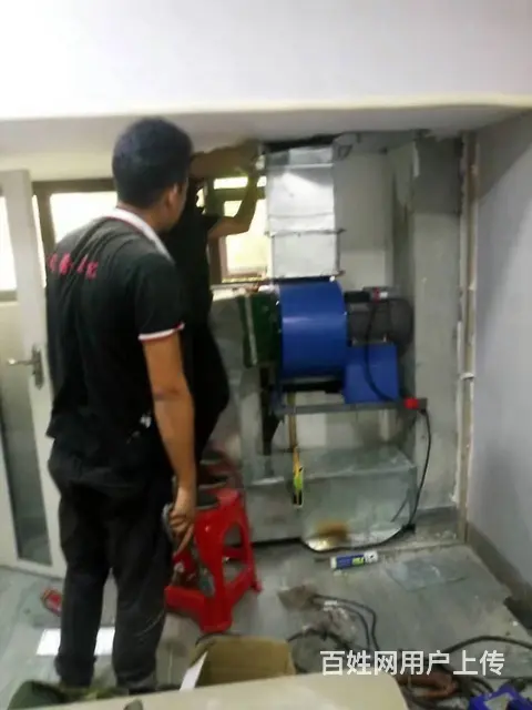 排油烟机油烟管道制作饭店厨房排烟系统设计安装改效果 - 图片 2