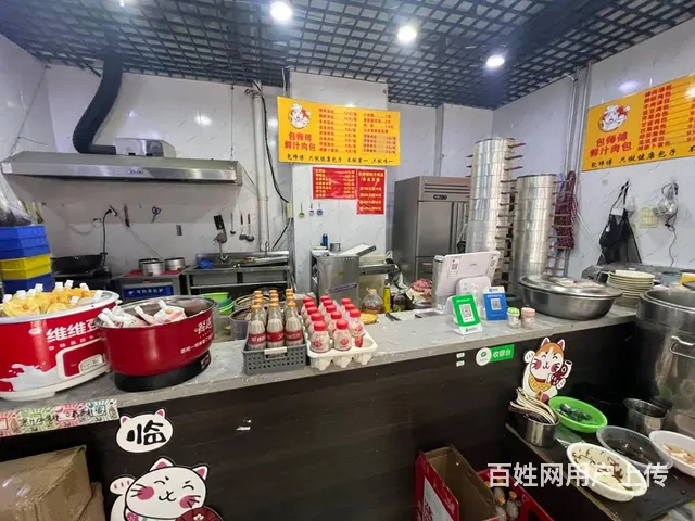 临淄区学府路营业中早餐店整体出 - 图片 4