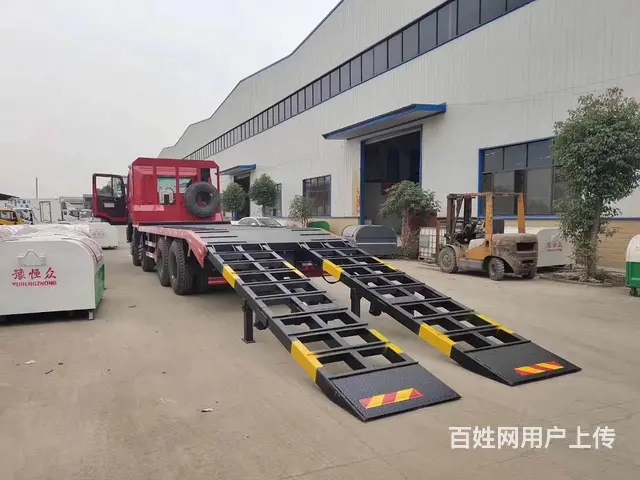 江淮平板车生产厂家 大挖掘机重型机械平板车 包送车 - 图片 4