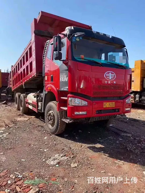 18年 解放J6P 后八轮自卸车 420马 首付低 - 图片 1
