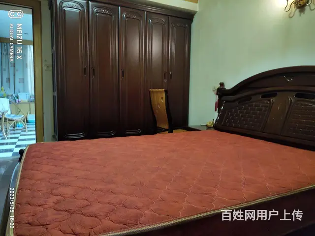 衣柜+床架+席梦思＝420元 - 图片 1