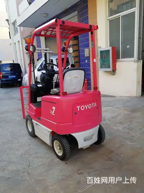 小体积仓储电动叉车，丰田1吨全交流二手叉车 - 图片 2
