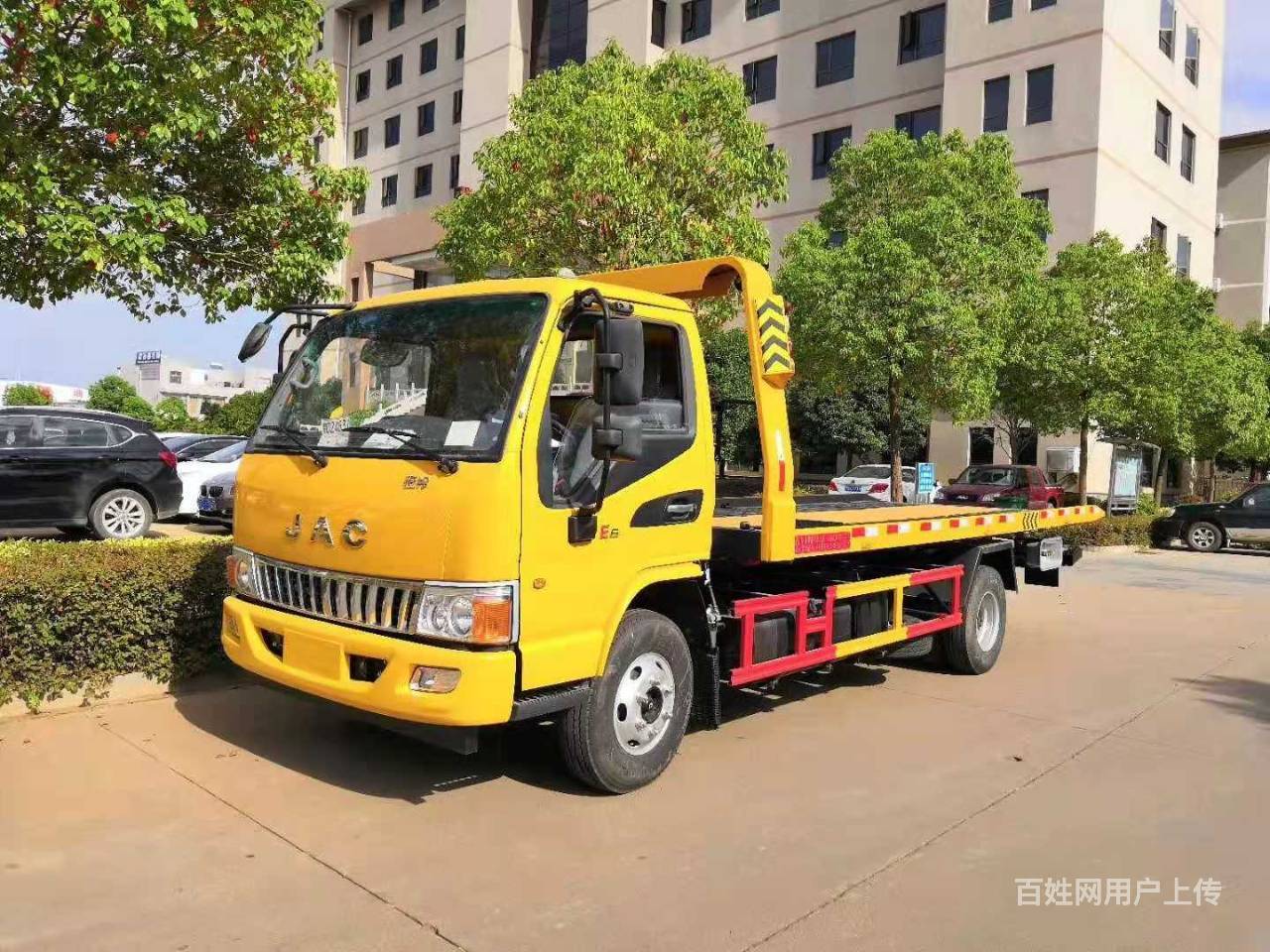 東風陝汽一拖二藍牌清障車拖車廠家車價格包上牌帶免徵 - 西安雁塔