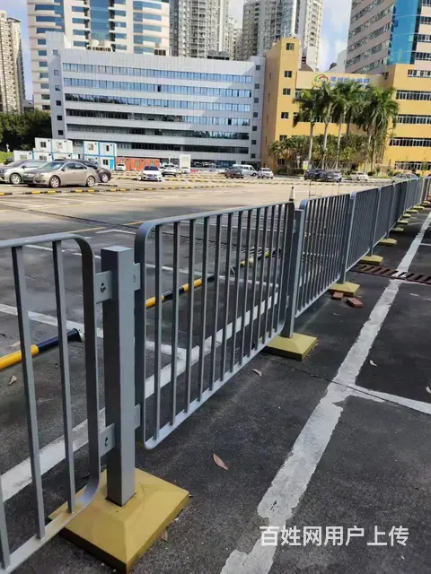 白色甲型市政护栏 锌钢道路护栏 - 图片 3