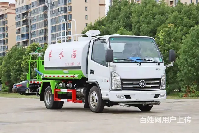小型国六蓝牌　凯马3吨5吨洒水车　现车包上户价格 - 图片 1
