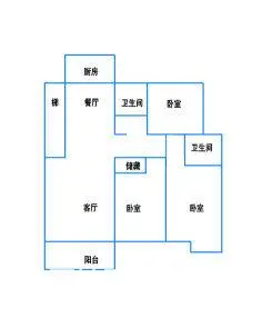区政府旁府厚名门洋房精装修家具家电齐全拎包即住 - 图片 10