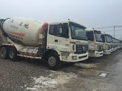 急售12台二手欧曼 大14方搅拌车，7台德龙12方
