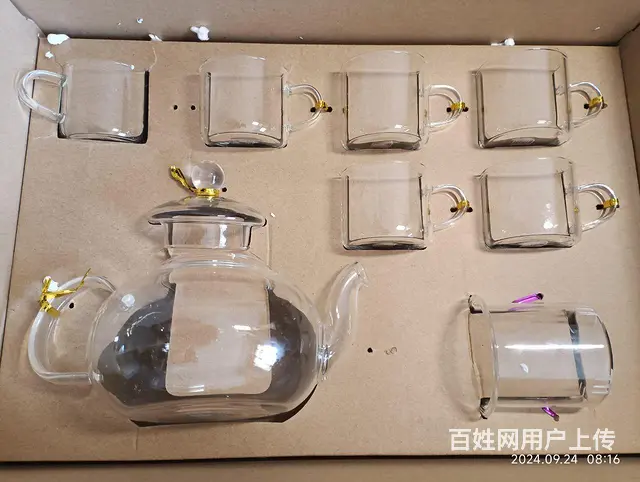 全新玻璃茶具套装。 - 图片 2