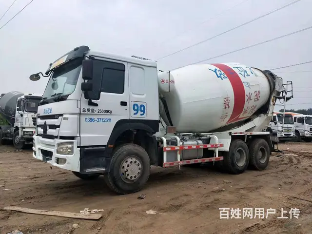 二手豪沃大12方搅拌车 后八轮 国四 三一上装 - 图片 2