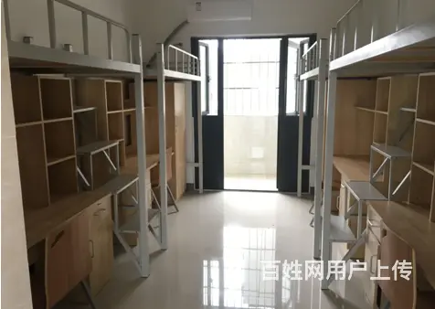 公寓学校学生员工宿舍成人高低 双层铁架床 - 图片 8