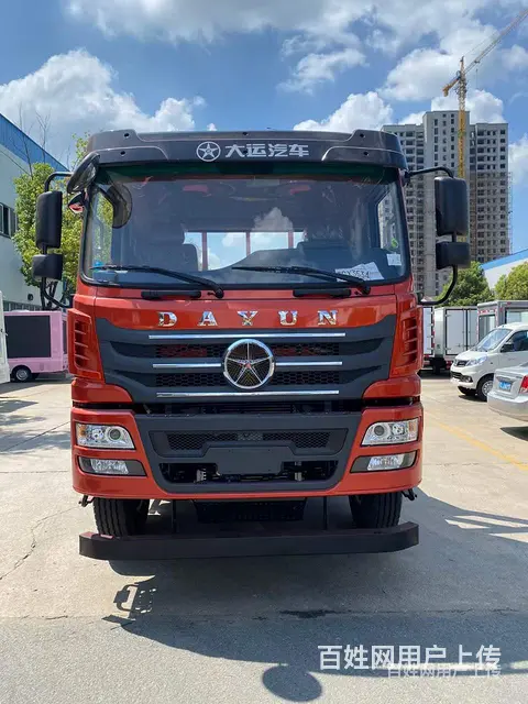 国六湖北大运后八轮平板拖车 平板运输车 货到付款 - 图片 11