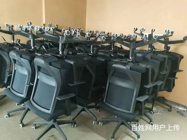 天河区二手办公家具出售，老板桌椅会议桌椅铁皮柜 - 图片 7