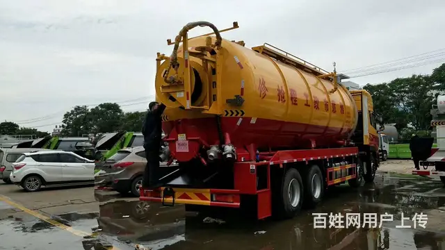 东风天龙33方管道疏通车湖北乐威专汽厂家 - 图片 2