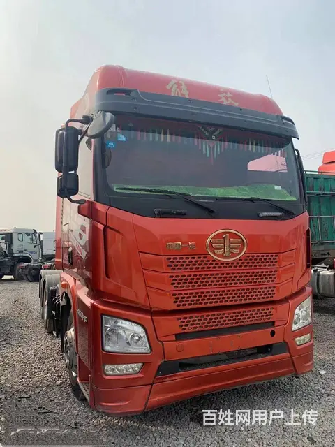 二手解放JH6牵引车 18年国五460马力双驱轻体 - 图片 1