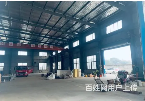 出租湖州埭溪工业区5000个平方单层厂房带行吊，高12米 - 图片