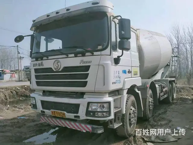 出售19年二手德龙大20方搅拌车375马力前四后八 - 图片 1