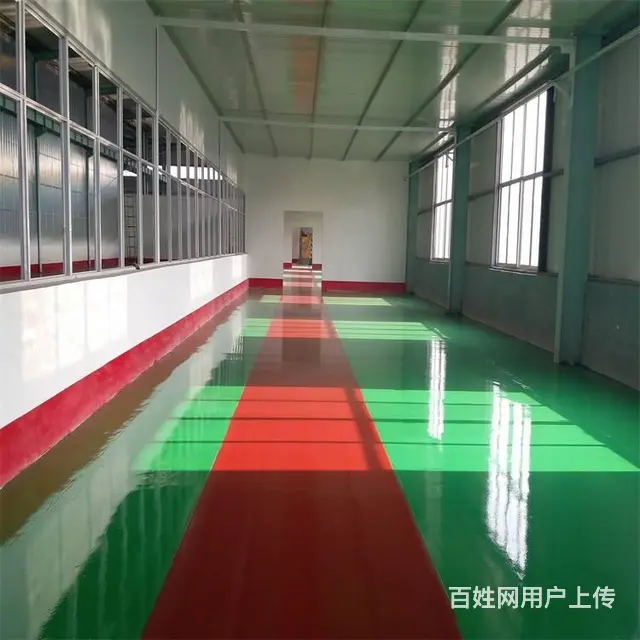 泰安莱芜工厂地面划线漆 车间地坪施工 - 图片 7