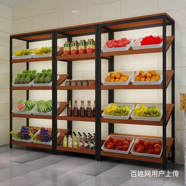 超市货架中型，轻型货架，仓库货架，仓储货架工厂货架 - 图片 7