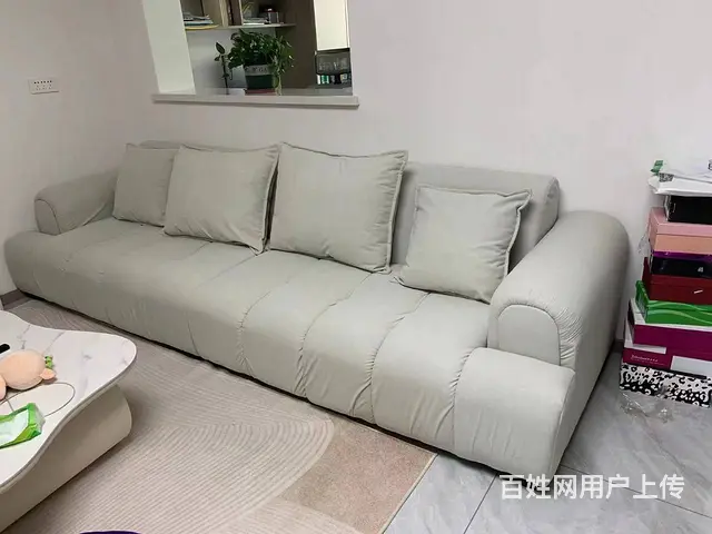 【搞定了！】个人转让实木网红布艺沙发(3米长 - 图片 4