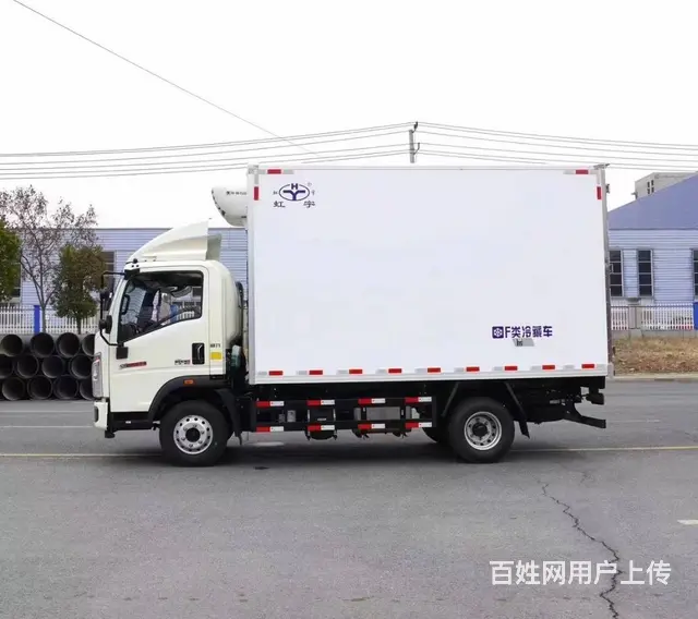 重汽豪沃悍将潍柴160蓝牌冷藏车 厂家直销包上户 - 图片 4