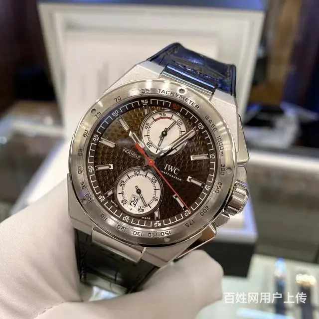 二手万国工程师系列，表径45mm，精钢材质，带有日期，计时等 - 图片