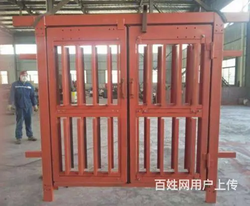 矿用推拉式调节无压风门 双扇对开式平衡风门 - 图片 4