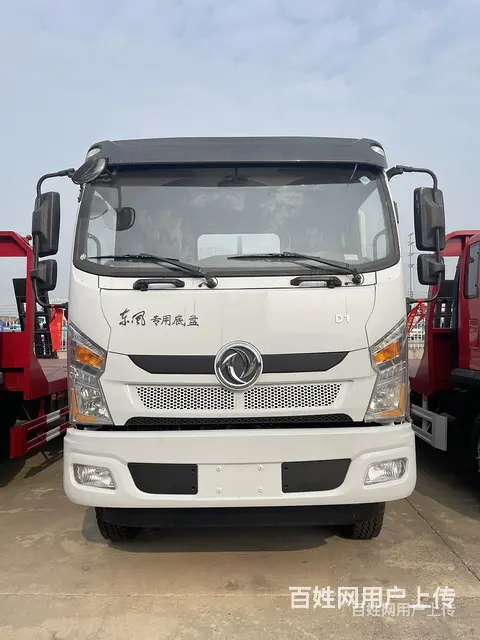 国六黄牌单桥挖机平板车 拖板车 尺寸可定制 - 图片 6