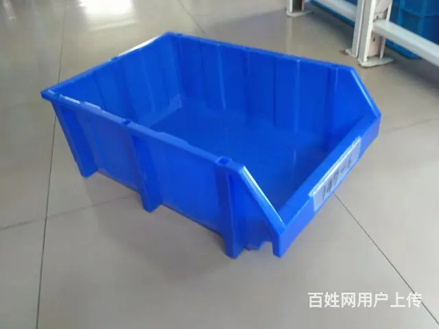 鞍山折叠塑料箱,塑料筐,卡板箱,周转箱,双色错位箱 - 图片 11