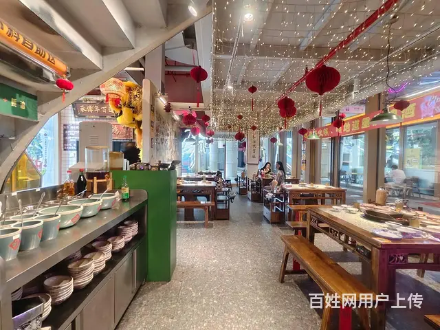 （51旺铺推荐）国兴大道雅乐里连锁品牌火锅餐饮店380平转让 - 图片 8