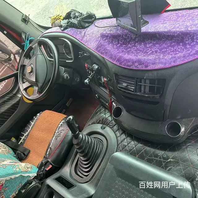 二手一汽解放前四后八9.6米高栏载货车 国五精品 - 图片 8
