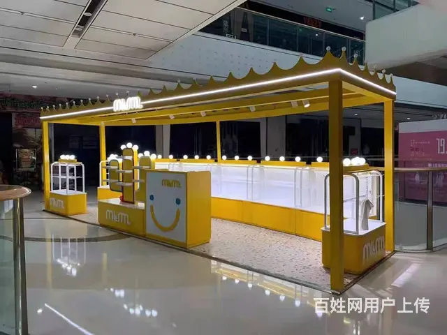 淄博烤漆展示柜工厂、定制商业展示架货架柜台展厅展台 - 图片 1