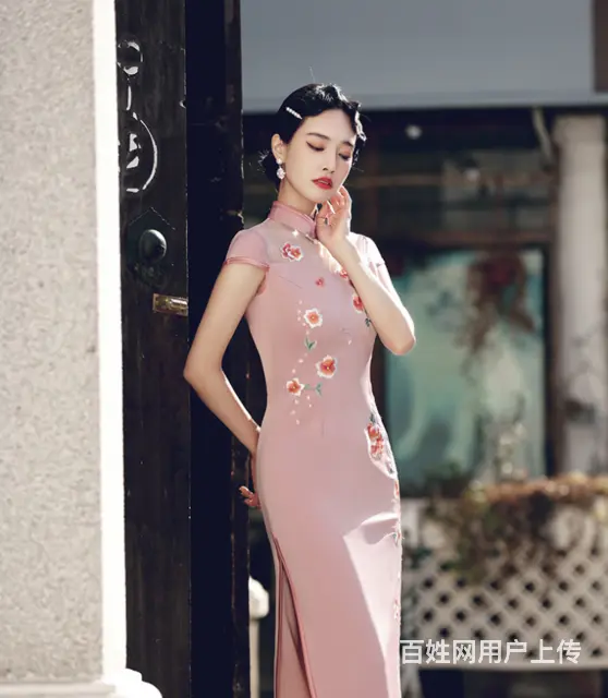 复古服装婚纱试衣穿展#可新人 - 图片 3