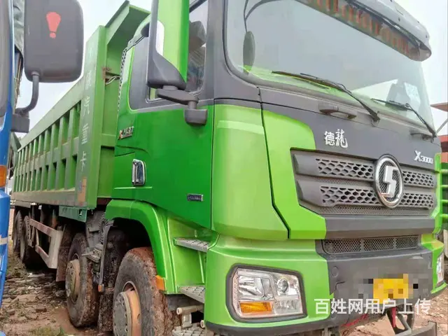国五陕汽德龙X3000后八轮自卸车8米2货厢430 - 图片 2