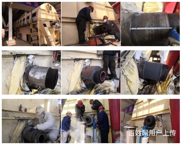 管束机轴承位磨损在线为你修复！ - 图片